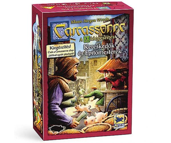 Carcassonne: Obchodníci a stavitelia spoločenská hra rozšírenie - Piatnik