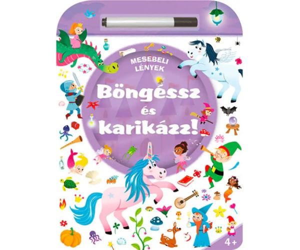 Prezeraj a krúžkuj! - Pracovný zošit s rozprávkovými bytosťami