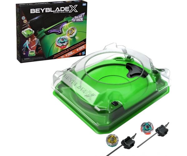 Beyblade X Sneak Attack bojová aréna 2ks točiacich sa - Hasbro