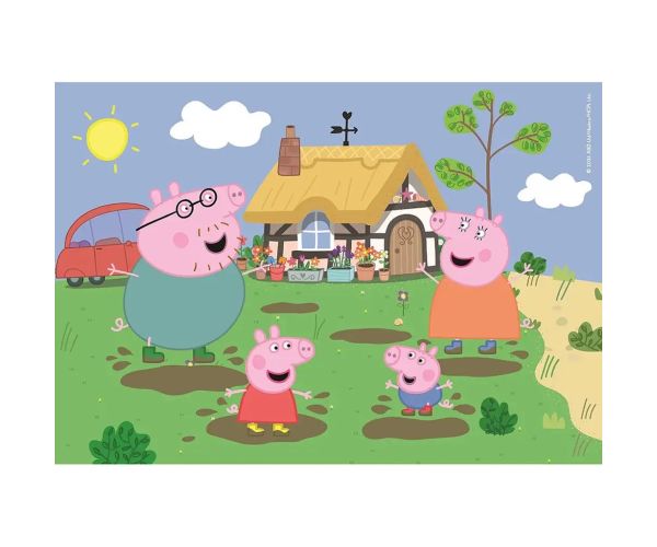 Peppa prasiatko 30ks puzzle - Clementoni