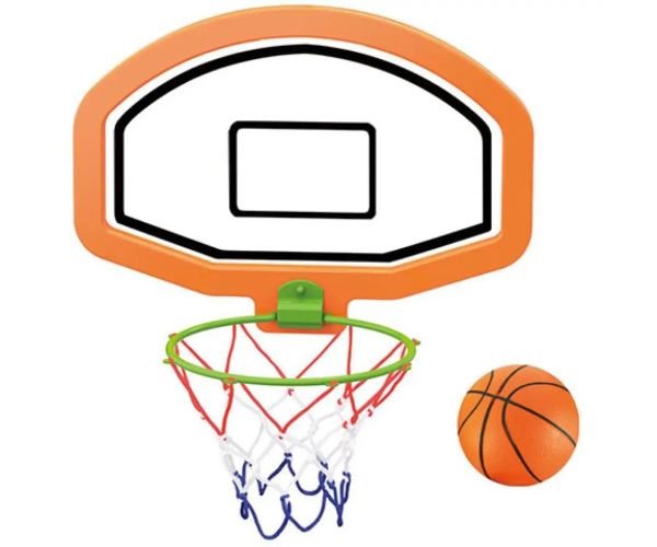 Basketbalový set s doskou a loptou