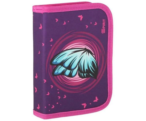 Spirit: Blue Butterfly vyklápací peračník s 3D vzorom  50ks