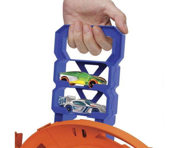Hot Wheels: Dvojpruhová pretekárska dráha s 2 pretekárskymi autami - Mattel