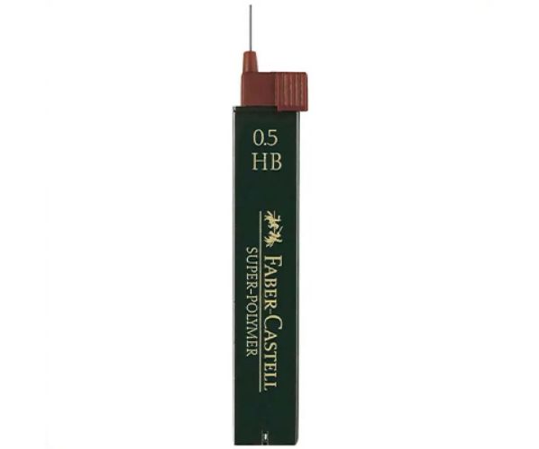 Faber-Castell: Super Polymér náplň do pentelky 0,5mm, 12ks, HB