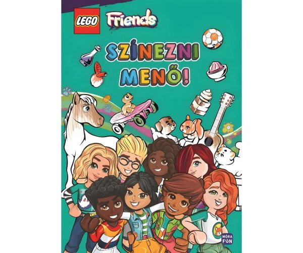 Móra: LEGO® Friends - Farbiť cool omaľovánka