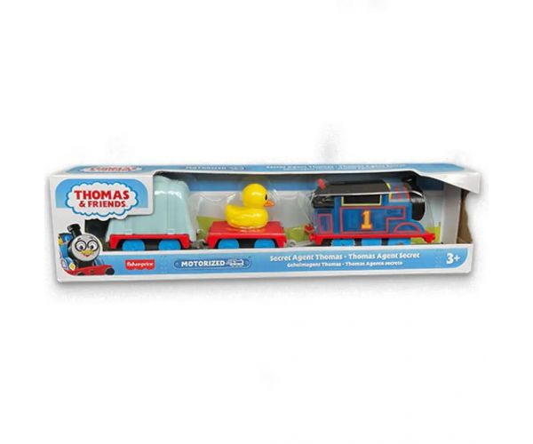 Thomas a priatelia: Motorizovaná lokomotíva Thomas Tajný agent - Mattel