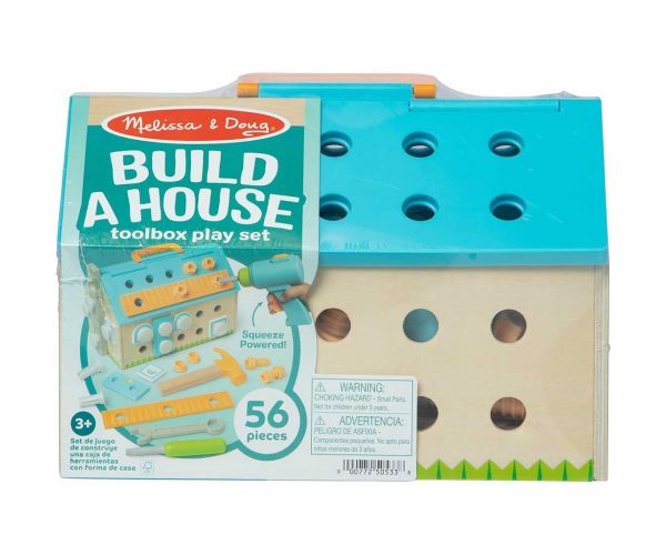Melissa&Doug: Postav dom 56ks herný set - Spin Master