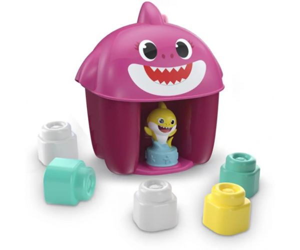 Baby Shark stavebnica s figúrkou v rôznych variantoch - Clementoni