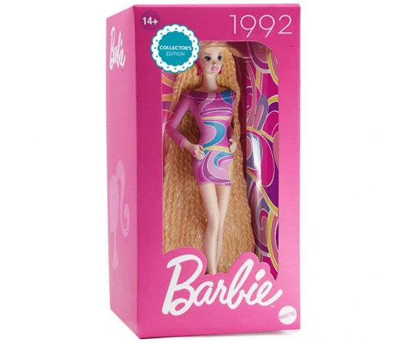 Barbie Totally hair 1992 zberateľská bábika 15cm