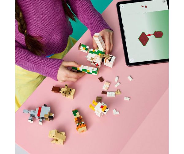 LEGO® Minecraft: Kuracie zúrenie, útok na púšti (21592)