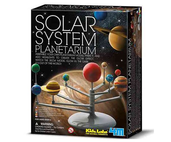 Slnečná sústava planetárium vedecká hra
