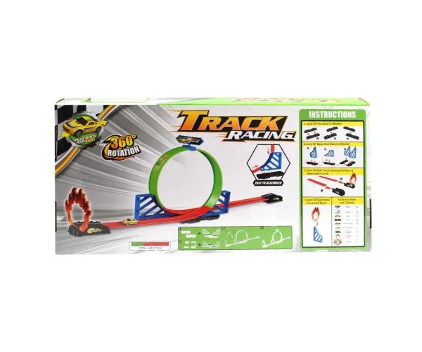 Track Racing pretekárska dráha s 360°-ovou super slučkou a autíčkom