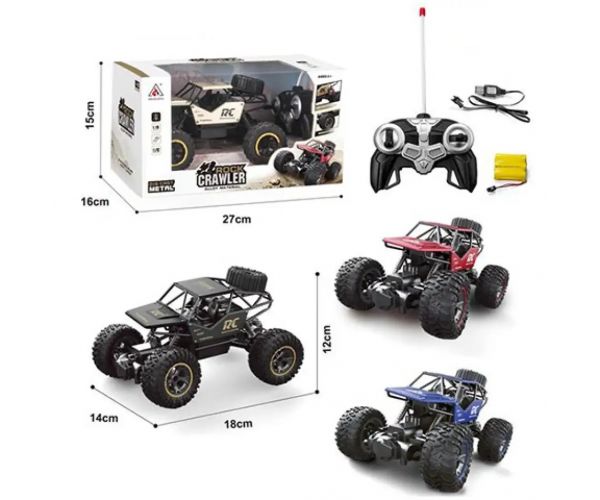 RC horolezecký Jeep na diaľkové ovládanie 27MHz 1/18 vo dvoch variantoch