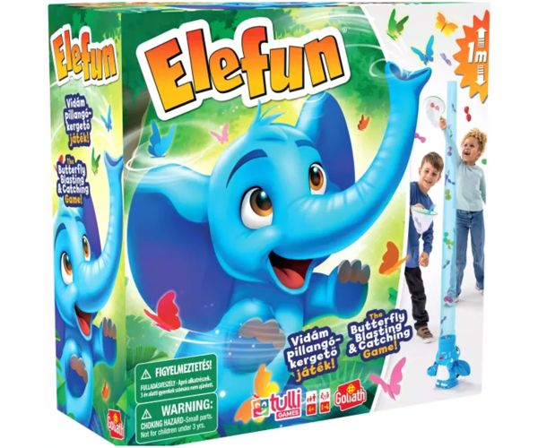 Elefun veselá spoločenská hra na chytanie motýlikov