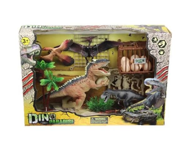 Dinosaurus hrací set s rôznymi doplnkami