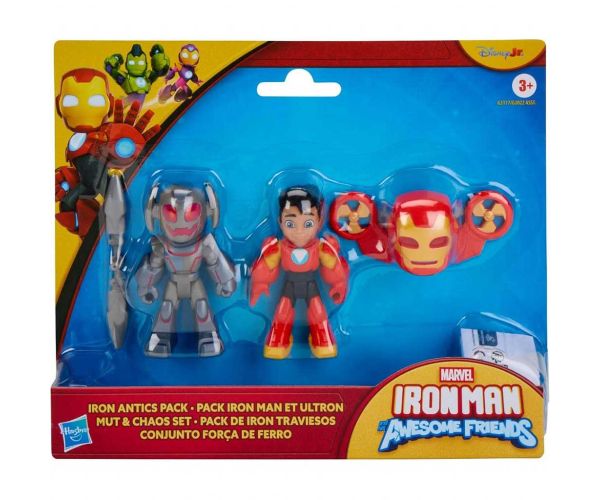 Marvel Iron Man a jeho úžasní priatelia - Iron Antics Iron Man a Ultron herná súprava - Hasbro