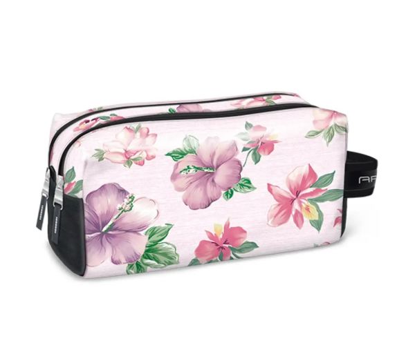 Botanical Mallow kozmetická taštička na zips 25x13x13cm