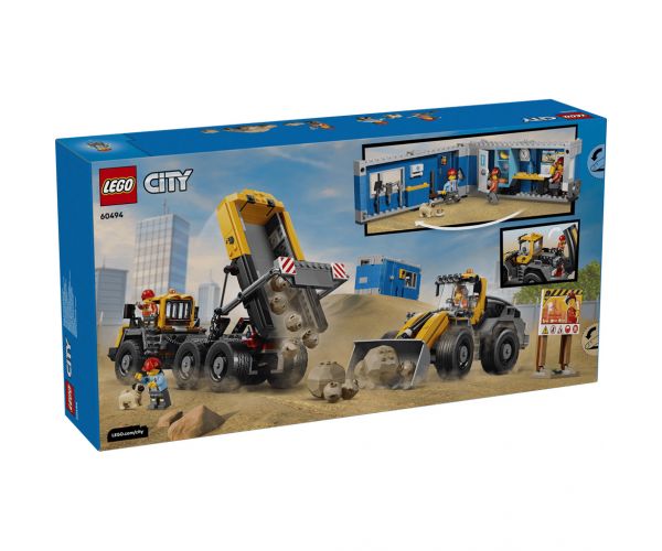 LEGO® City: Bager a sklápač (60494)