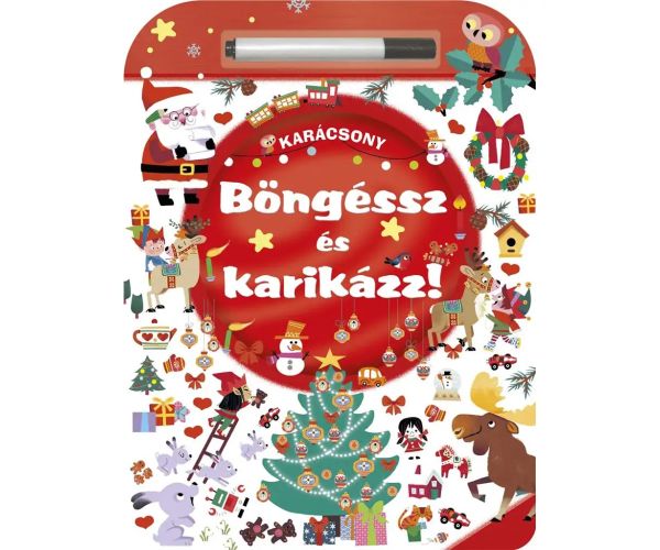 Prehliadaj a krúžkuj! pracovná kniha - Vianoce