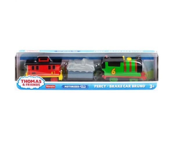 Thomas a priatelia: Motorizovaný hrací set Percy - Mattel