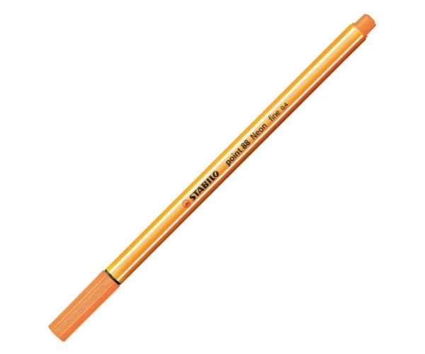 Stabilo: Point 88 neónovo-oranžová fixka 0,4mm