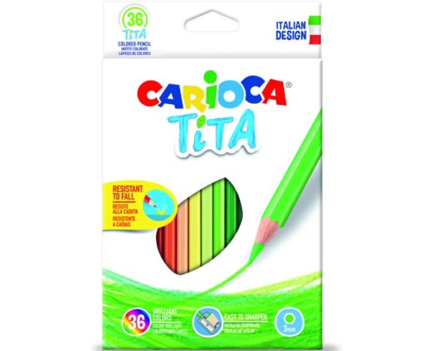 Tita sada farebných ceruziek 36 ks - Carioca