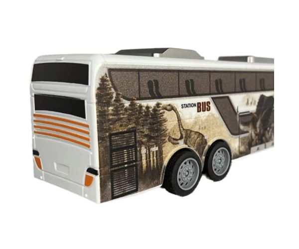 RC  Jurassic City Autobus na diaľkové ovládanie so svetlom 27MHz 1/32  25cm