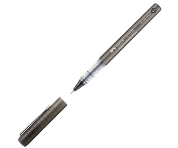 Faber-Castell: Needle čierne pero 0,5mm