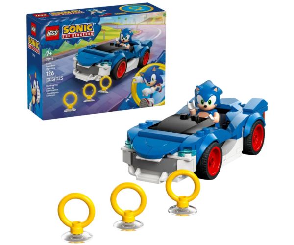 LEGO® Sonic the Hedgehog™: Sonic: Rýchlostný blesk (77117)