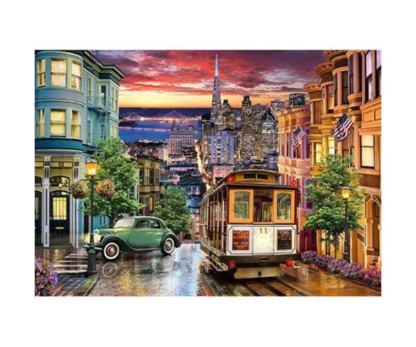 San Francisco HQC puzzle 3000ks - Clementoni