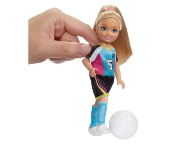 Barbie Dreamhouse Adventures: Chelsea futbalový herný set - Mattel
