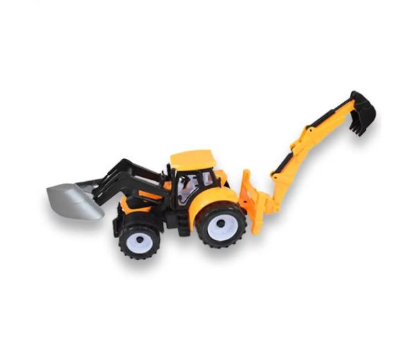 Engineering Truck: Bager-nakladač-traktoro v dvoch verziách 39cm
