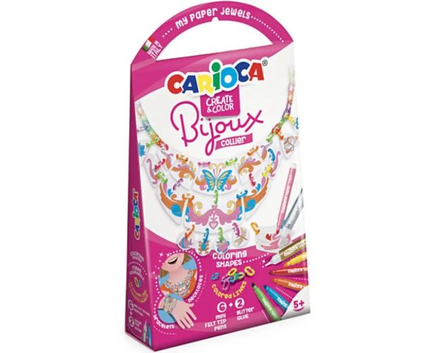 Bijoux Collier set na vyhotovenie šperkov, kreatívna hra - Carioca