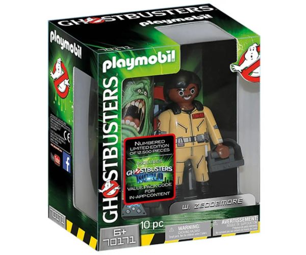 Playmobil - Ghostbusters: Zberateľská figúrka W. Zeddemore (70171)
