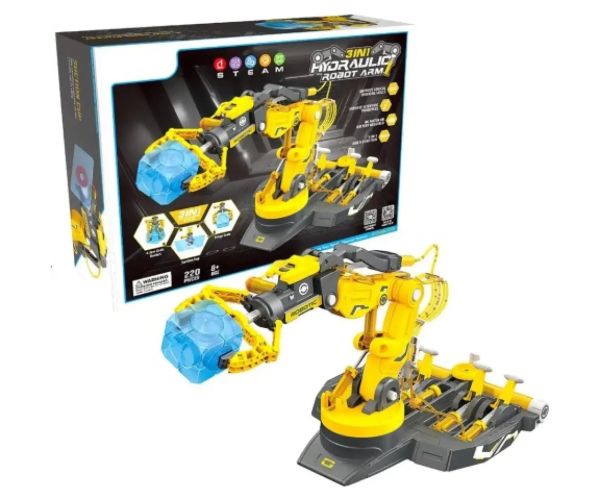 3 v 1 Hydraulická robotická ruka 220ks