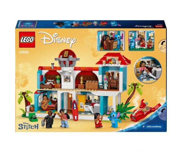 LEGO® Disney: Lilo a Stitchov plážový dom (43268)