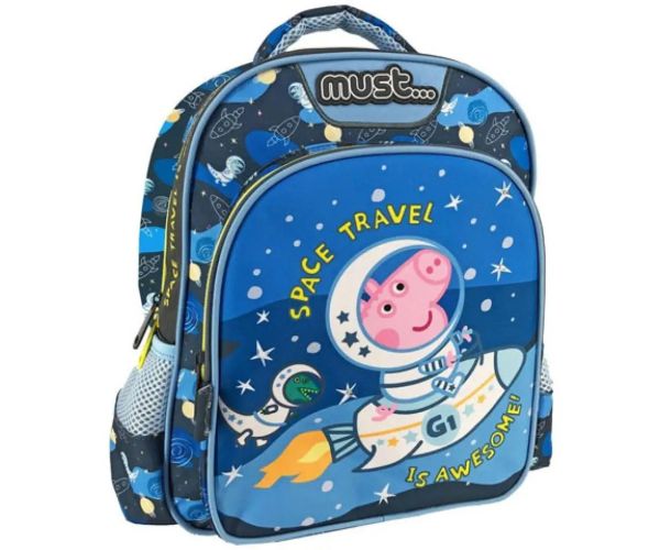 Peppa Pig: Kozmonaut Žolík Space Travel is Awesome! škôlkársky batoh 27x10x31cm
