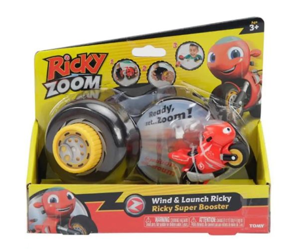 Tomy: Ricky Zoom - Vystreľovač s figúrkou Ricky