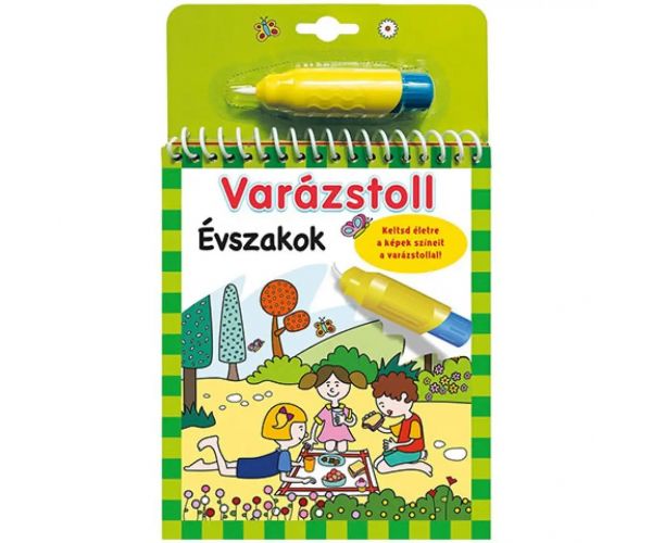 Kúzelný perom - Ročné obdobia omaľovánka