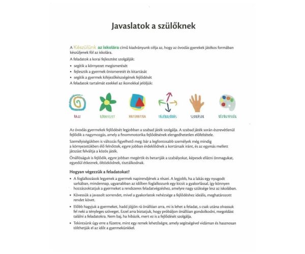 Slnečnica: Pripravujeme sa na školu - pre 3-4 ročné deti