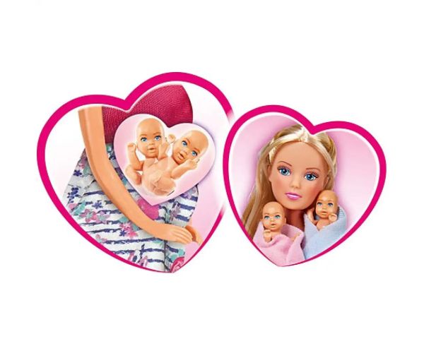 Steffi Love: Tehotná Steffi Love bábika s príslušenstvom- Simba Toys