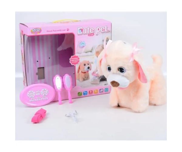 RC Cute Pet: Pomeránsky psík na diaľkové ovládanie s príslušenstvom 2.4GHz
