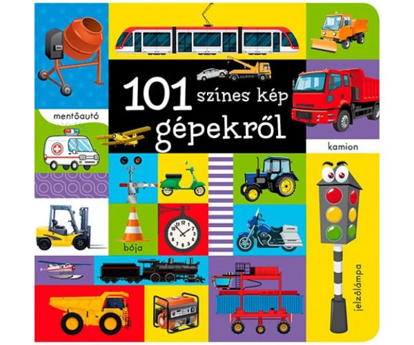 101 farebná kniha o strojoch