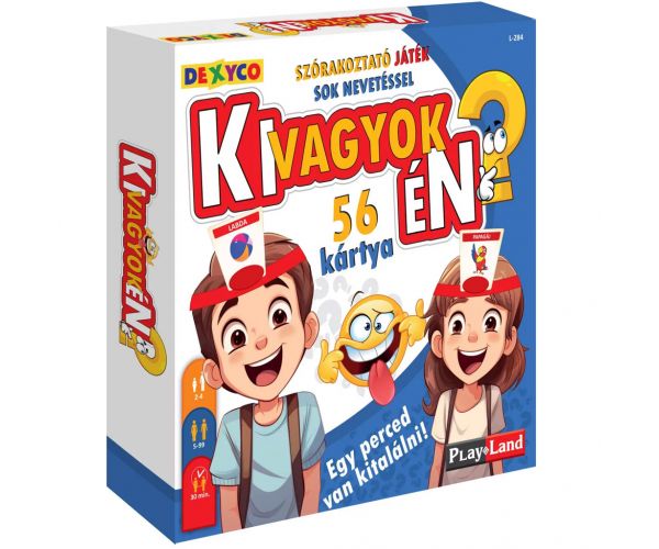 Playland: Kto som ja? spoločenská hra s 56 kartami