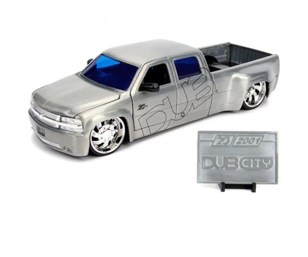 1999 Chevy Silverado Dooley kovové autíčko 1/24 - Simba Toys