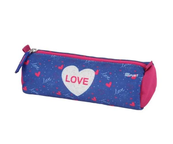 Spirit: Heart love 5 dielny set, školská taška s doplnkami a LED svetlom