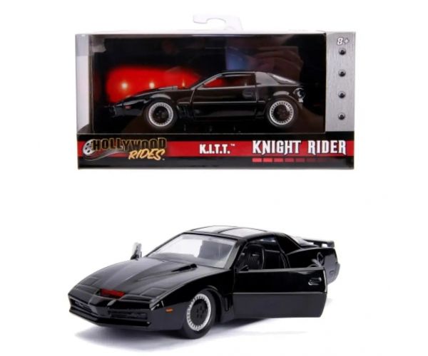 Hollywood Rides - Knight Rider: K.I.T.T. Knight 2000 kovové autíčko 1/32 - Simba Toys