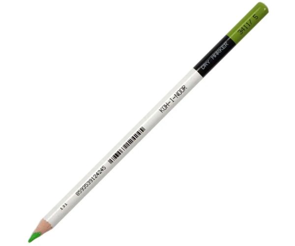 ICO: KOH-I-NOOR 3411 zelená ceruzka, zvýrazňovač
