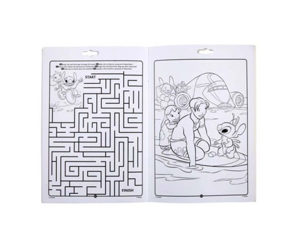 Crayola: Lilo & Stitch omaľovánka a zošit na aktivity