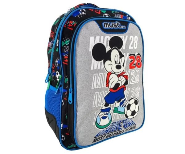 Must: Mickey Mouse Game day školská taška, batoh 32x18x43cm